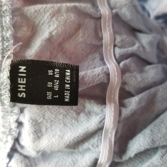 Tie Front Knotted Backless Ruffle Hem Dress - Picture 6 of 9